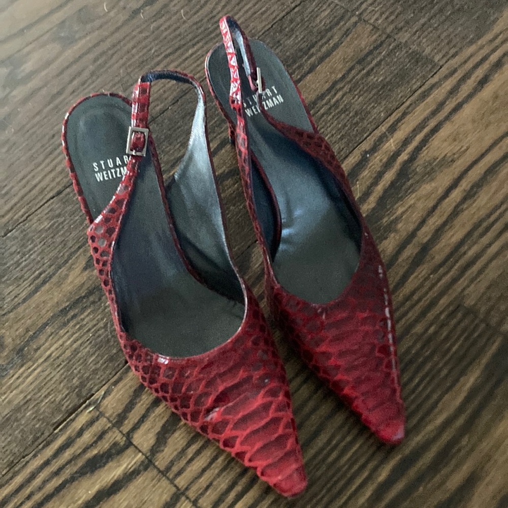 Stuart Weitzman Red Stiletto